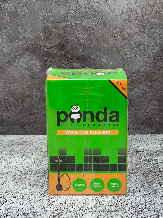 Уголь Panda Flat (25 мм, 120 кубиков, 1 кг)