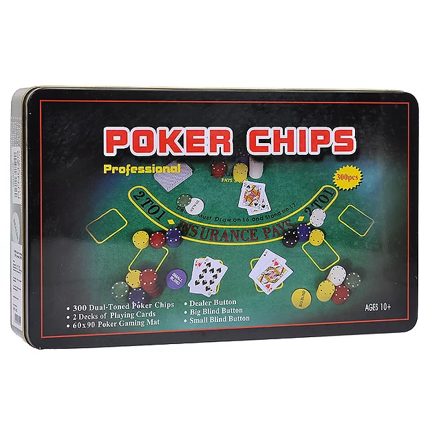 Набор для покера «Professional Poker Chips», 300 фишек