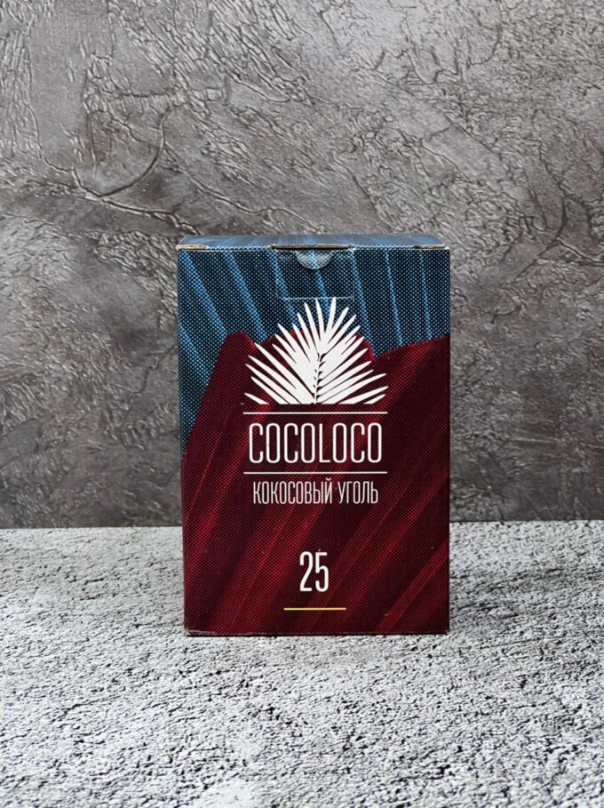 Уголь Cocoloco 25 мм (Оригинал)