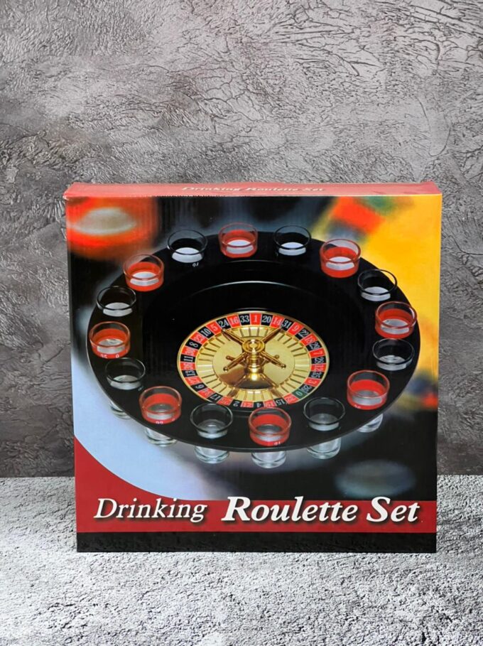 Алко-игра «Пьяная рулетка» с рюмками